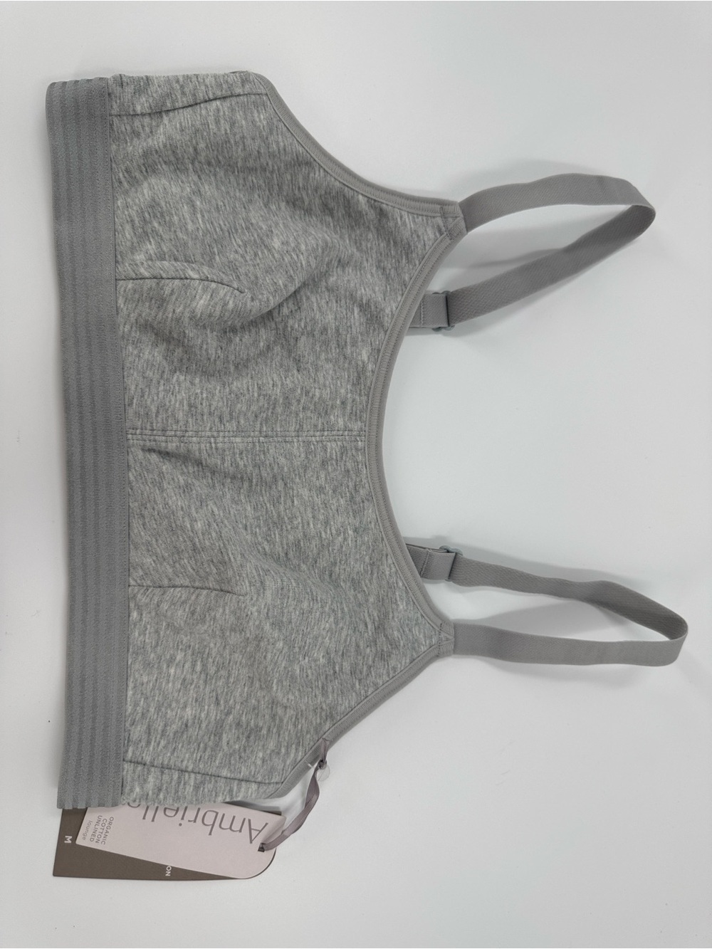 NWT Grey Soft Support Bralette - Ambrielle Size M